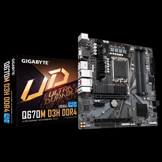 MB Gigabyte Q670 D3H LGA1700 DDR4