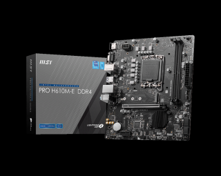 MB MSI PRO H610M-E LGA1700 DDR4