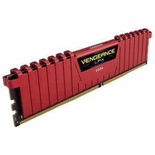 MEMORIE RAM DIMM VENGEANCE LPX 8GB RED