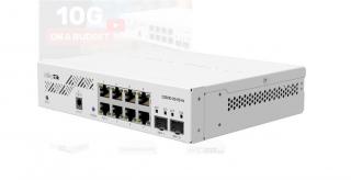 MIKROTIK 8G 2 SFP POE SWITCH  INDOOR