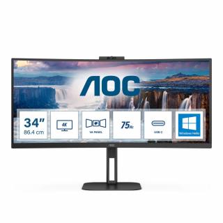 MONITOR 34   AOC CU34V5CW BK