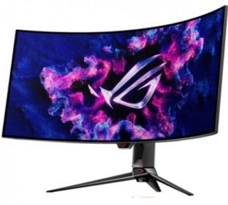 Monitor Gaming OLED ASUS 39   PG39WCDM, UWQHD (3440x1440), HDMI, DisplayPort, Ecran curbat, 240 Hz, 0.03 ms (Negru)