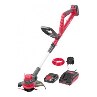 Motocoasa, trimmer, pentru tuns iarba, electric, cu acumulator, incarcator 20V Li-ion,telescopic, 24 cm