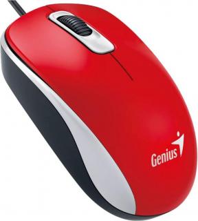 Mouse Genius DX-110 1000DPI, rosu