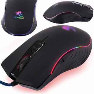 Mouse optic cu fir, mouse gaming, RGB