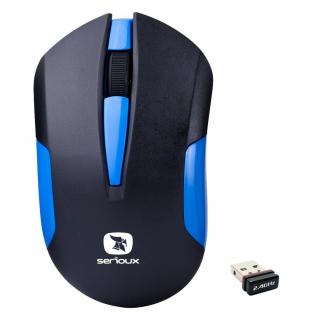 MOUSE SERIOUX DRAGO300 WR BLUE USB