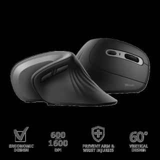 Mouse Trust Verro Ergonomic 1600 DPI, ng