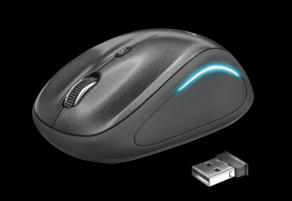 Mouse Trust Yvi FX 1600 DPI, negru