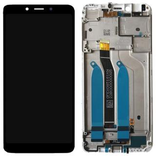 Original Display cu touchscreen XIAOMI Redmi 6, 6A Negru cu Rama Original