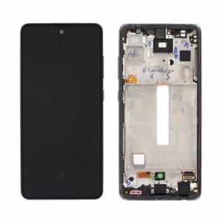Original Display Samsung A52S 5G A528 Original Negru Samsung Service Pack