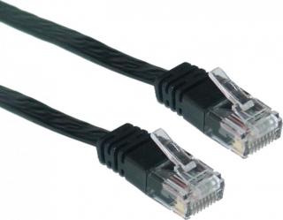 PATCH CORD UTP SPACER CAT5E 1M NEGRU