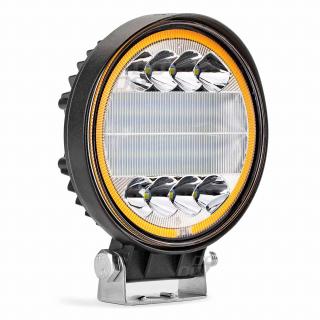 Proiector Led Offroad 3360 lm, cu lumina pozitie, 2 functii, 45w , Lumina pozitie Galbena