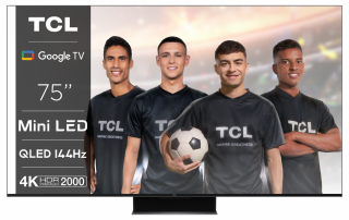 QLED TV 4K 75  (190cm) 144Hz TCL 75C845