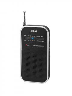 Radio Portabil Akai APR-350 0.3 W, negru