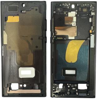 RAMA pentru Display Samsung Galaxy S23 Ultra FARA rama , Neagra