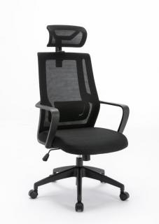 SCAUN OFFICE SERIOUX SHARK BLACK