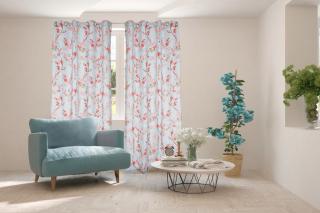 SET 2 DRAPERII BBC 140X270 CM-CHERRY FLO