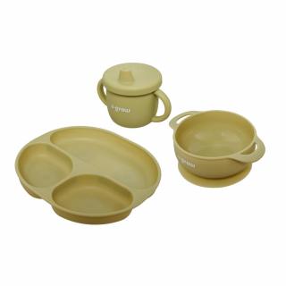 Set 3 piese silicon ,olive