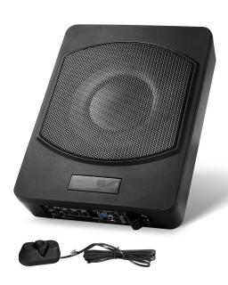 Subwoofer auto sub scaun 10 inch 240W, Subwoofer auto activ cu amplificator incorporat 240w