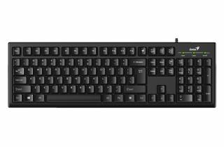 Tastatura Genius  KB-100 cu fir, negru