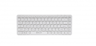 Tastatura wireless Tellur mini, alb