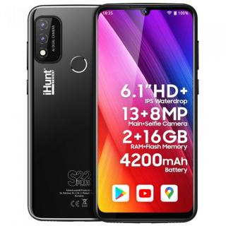 Telefon Mobil iHunt S22 Plus Black, 4G , 16GB, 2GB RAM, Display 6.1