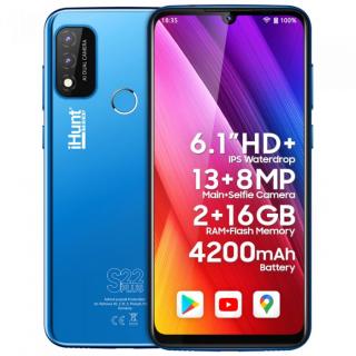 Telefon Mobil iHunt S22 Plus Blue, 4G , 16GB, 2GB RAM, Display 6.1