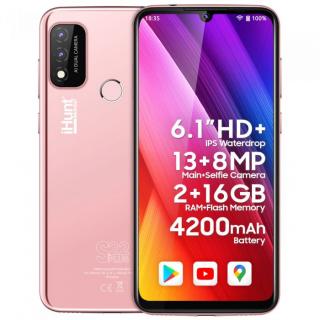 Telefon Mobil iHunt S22 Plus PINK, 4G , 16GB, 2GB RAM, Display 6.1