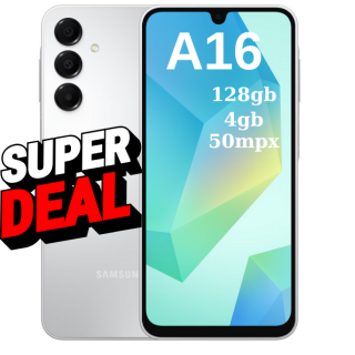 Telefon mobil Samsung Galaxy A16, Dual SIM, 4GB RAM, 128GB, 4G, Silver