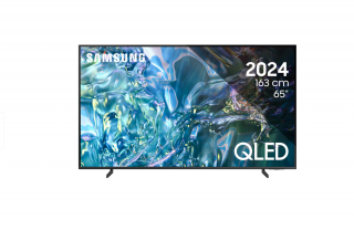 Televizor SAMSUNG QLED 65Q60D, 163 cm, Smart, 4K Ultra HD, Clasa E (Model 2024)