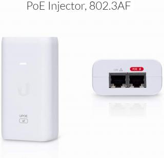 UBIQUITI POE INJECTOR 802.3AF U-POE-AF
