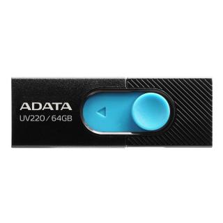 USB UV220 64GB BLACK BLUE RETAIL