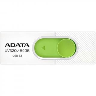 USB UV320 64GB WHITE GREEN RETAIL