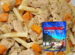 Aliment instant Travellunch Chicken Noodle Hot Pot 51136LE 125g - fara lactoza