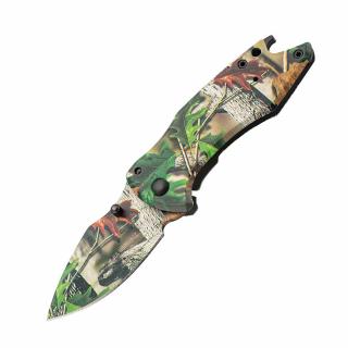 Briceag Herbertz 592609 maner inox, lama 6cm, camuflaj