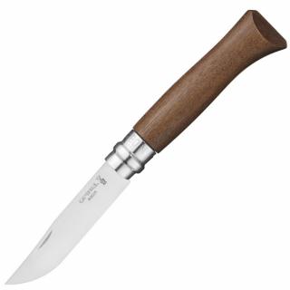 Briceag Opinel VRI N08 Nuc, inox, maner Nuc