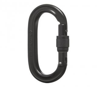 Carabiniera alpinism Black Diamond Oval keylock screwgate