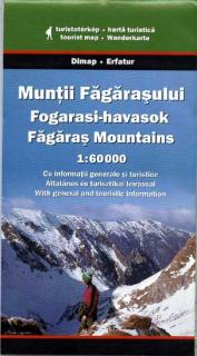 Harta Dimap Muntii Fagarasului