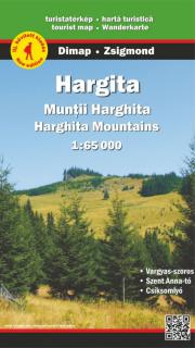 Harta Dimap Muntii Harghita