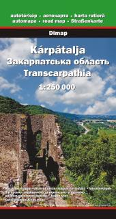 Harta Dimap Transcarpathia