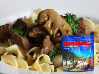 Mancare deshidratata Travellunch Beef, Noodle and Mushroom 50135E 125g