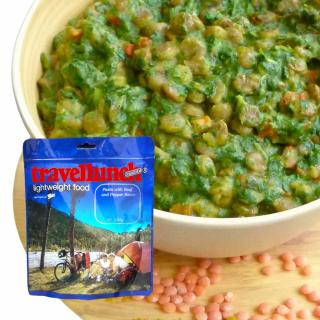 Mancare deshidratata Travellunch Lentils Curry Dal with Spinach - vegetarian 50123 125g