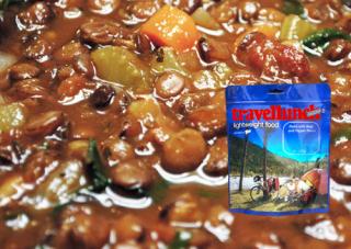 Mancare deshidratata Travellunch Lentils with Ham 50141E 125g