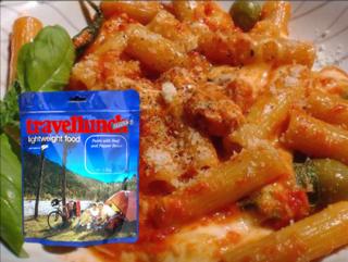 Mancare deshidratata Travellunch Pasta with Olives - vegetarian 50124E 125g