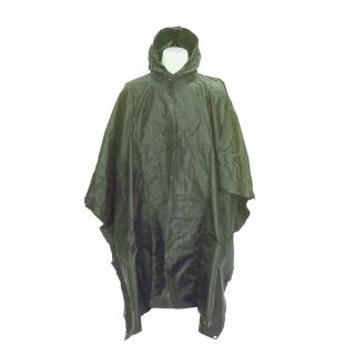 Poncho pelerina ploaie convertibila in refugiu sau prelata Fostex Ripstop, 150x220cm