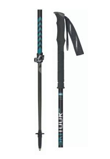 Set bete telescopice Masters Skitour Pro, 105-140cm, inchis 88cm, 480g, rozete 85mm incluse