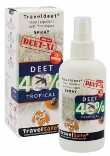 Spray antiinsecte TravelSafe Deet 40% XL TS207, 200ml