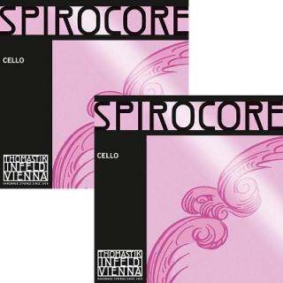 Set corzi Spirocore G + C wolfram violoncel
