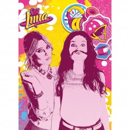 Covor camera copii, Disney Soy Luna Kisses, 95x133 cm, Antiderapant