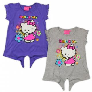 TRICOU FLOWERS HELLO KITTY